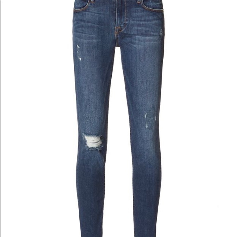 Frame Le High Skinny in Church Street